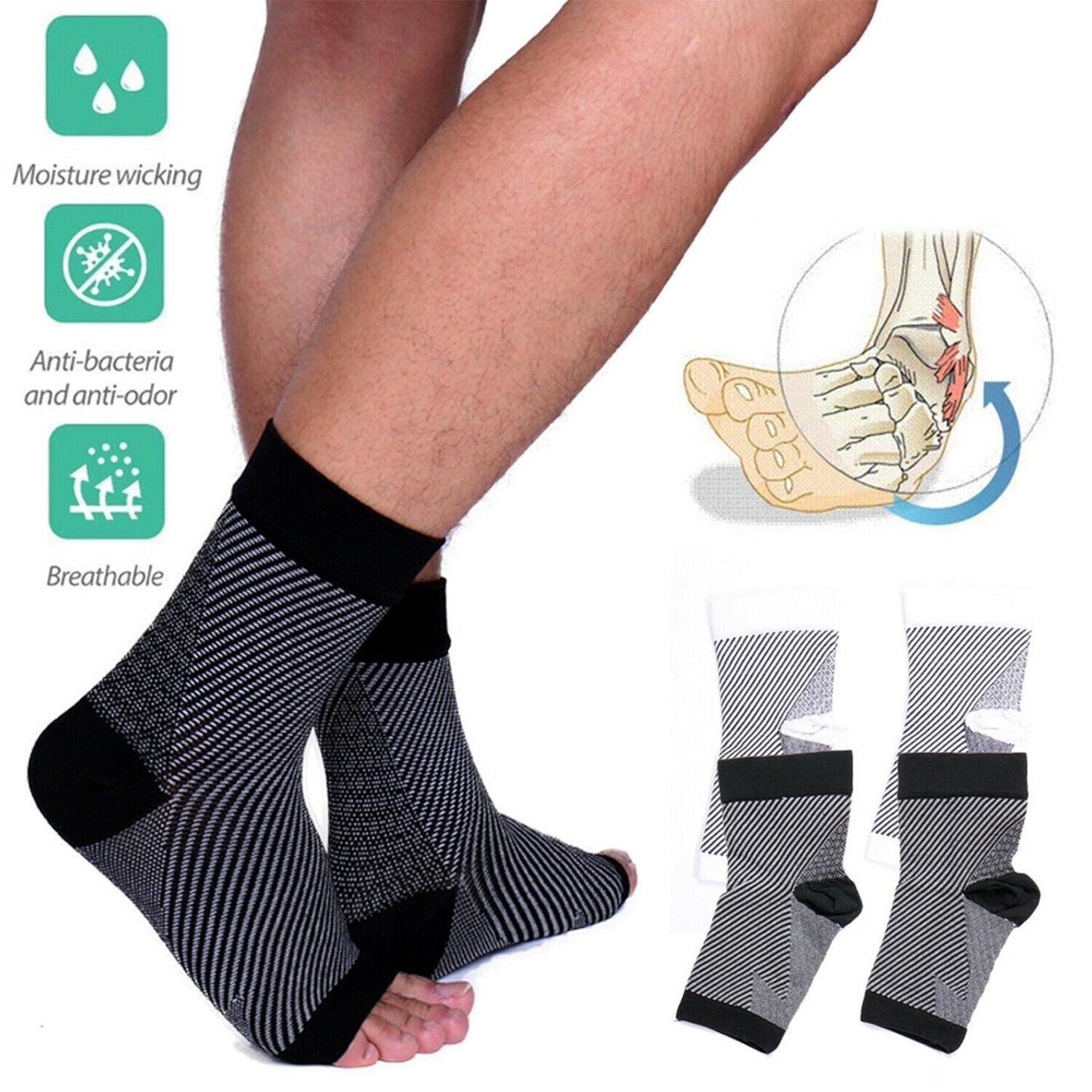 Compression Ankle Socks Pain Relief