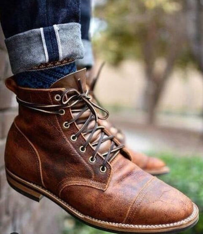 Philip | Men Spring Lace Up Boots