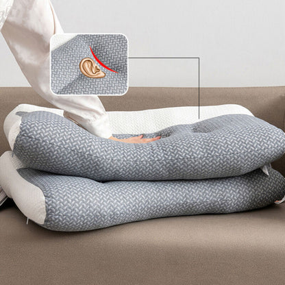 Ergonomic Sleep Pillow Contoured Support