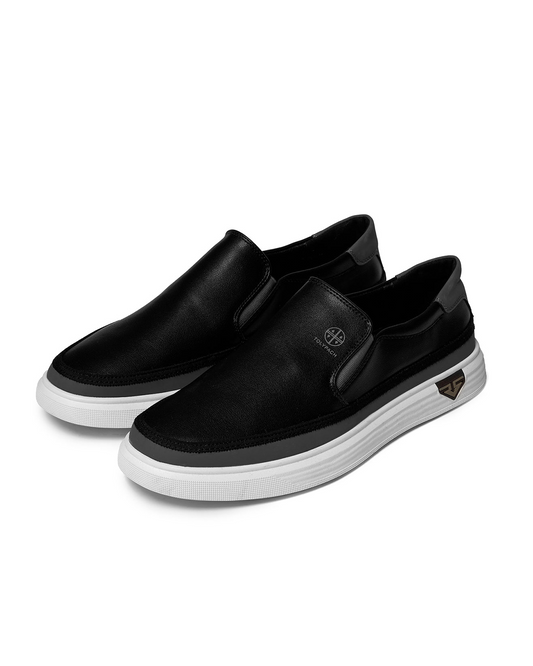 Men's Slip On Shoes Low Contrast Sole - Fashinoza