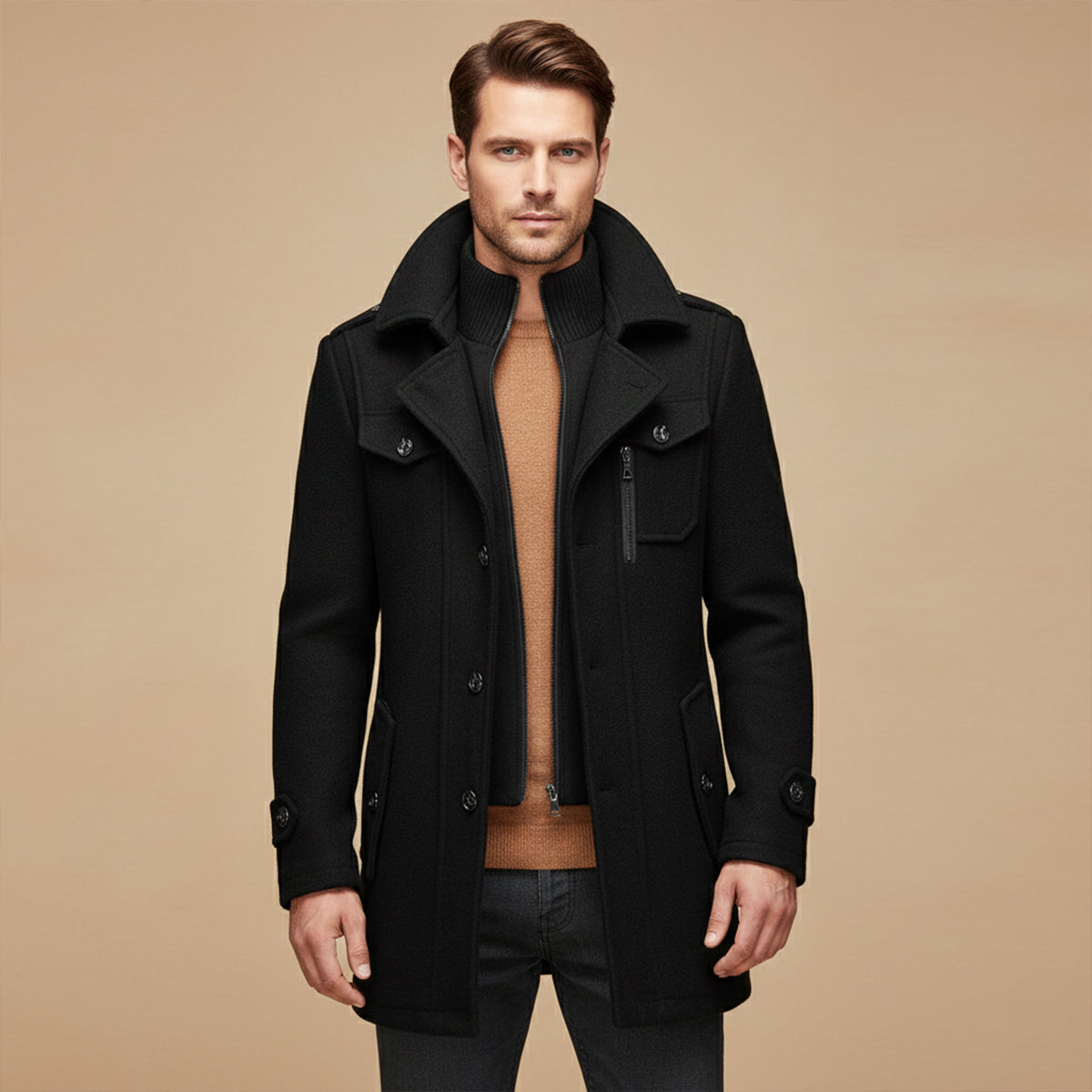 Men's Smart Winter Zip Jacket