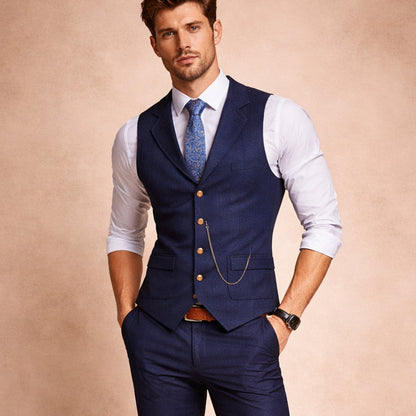Men's Classic Tweed Gilet