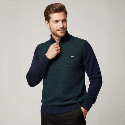 Oban Men's Half Zip Winter Knit Sweater