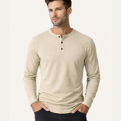 Mens Textured Stripe Button Down Shirt