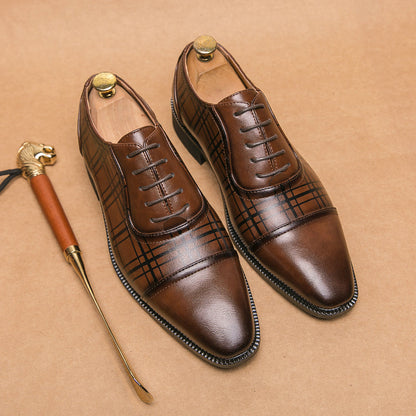Men's Harmon Genuine Leather Dress Shoes