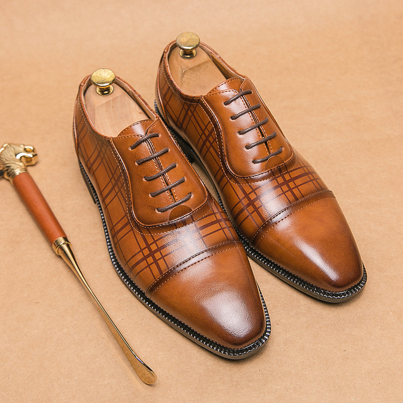 Men's Harmon Genuine Leather Dress Shoes