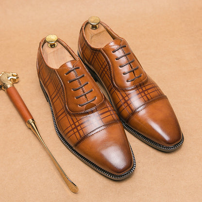 Men's Harmon Genuine Leather Dress Shoes