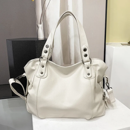 Lunelle Women's Large Leather Handbag Soft