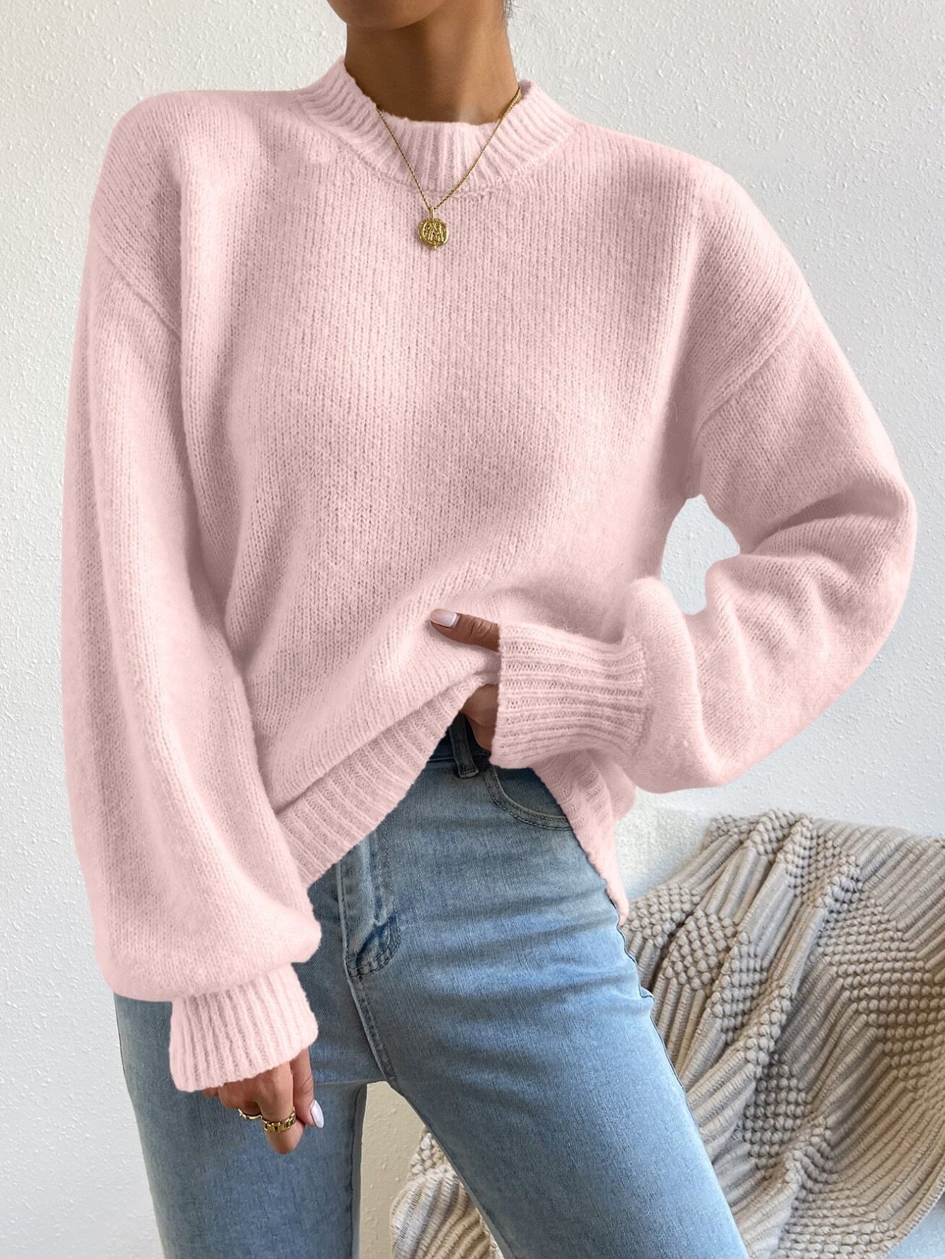 Image of Sally | Women's Relaxed Fit Crew Neck Sweater