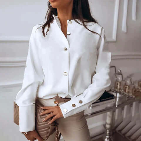 Jessica | Women Spring Button Front Blouse