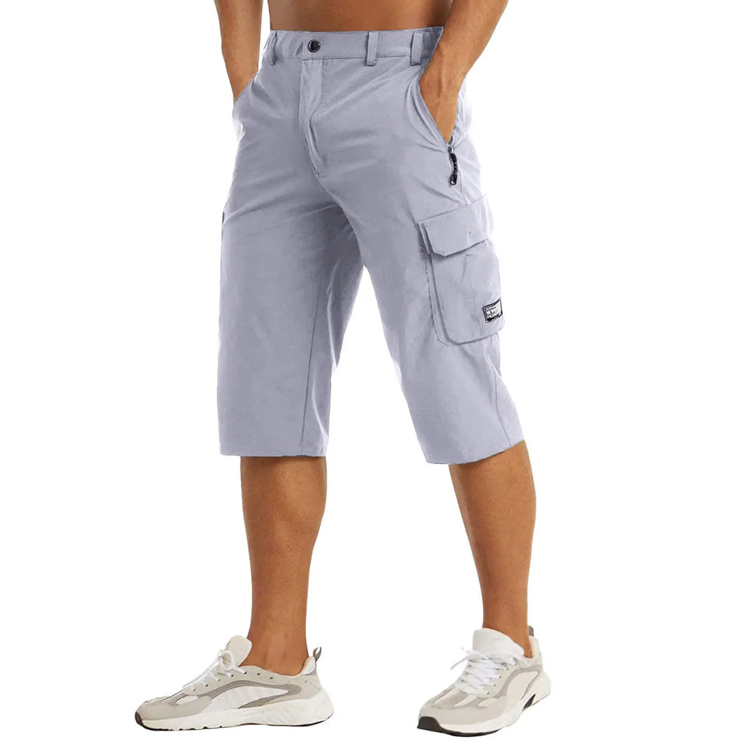 Seth Men's Cargo Capri Shorts - Fashinoza