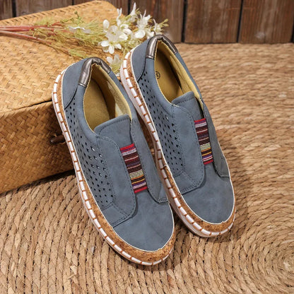 Women's Casual Shoes Leather Comfortable