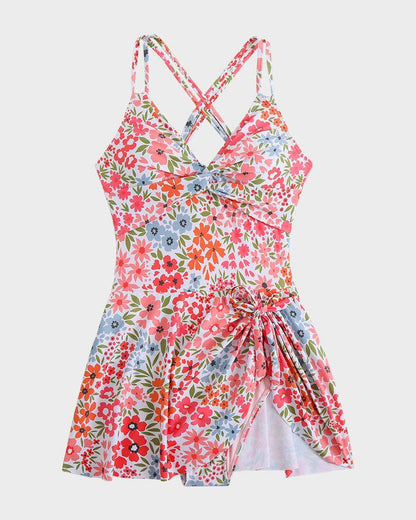 Women's Flattering Swim Dress Swimsuit