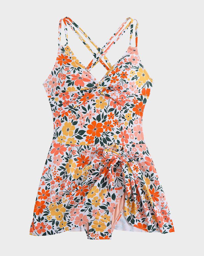 Women's Flattering Swim Dress Swimsuit