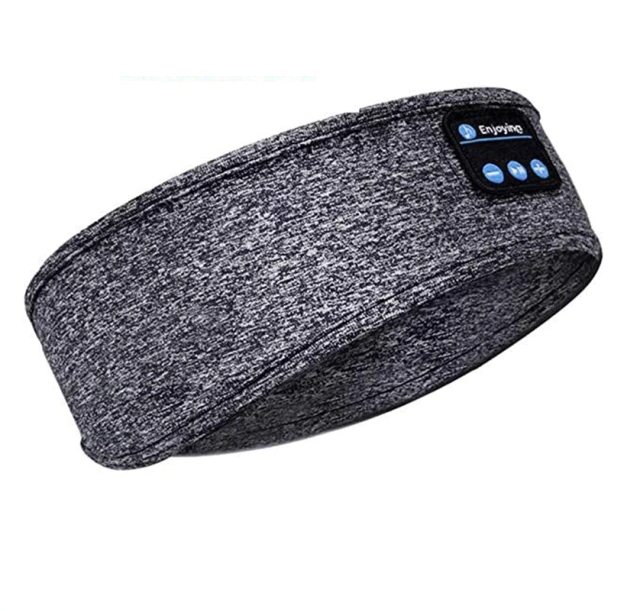 Sleep Headband Soft Breathable Black