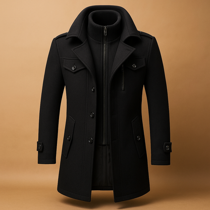 Men's Slim Fit Winter Coat - 
Fashinoza