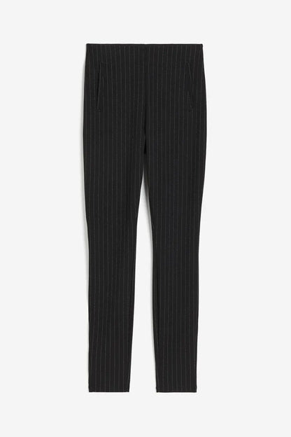 Women's Stretch Pants Comfortable Elastic Black