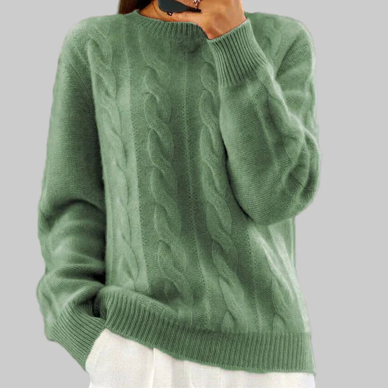 Women's Knit Sweater Warm Layering