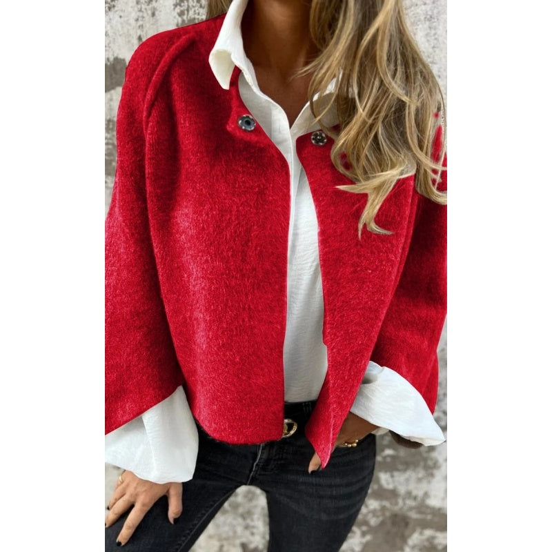 Women’s Relaxed Open-Front Jacket