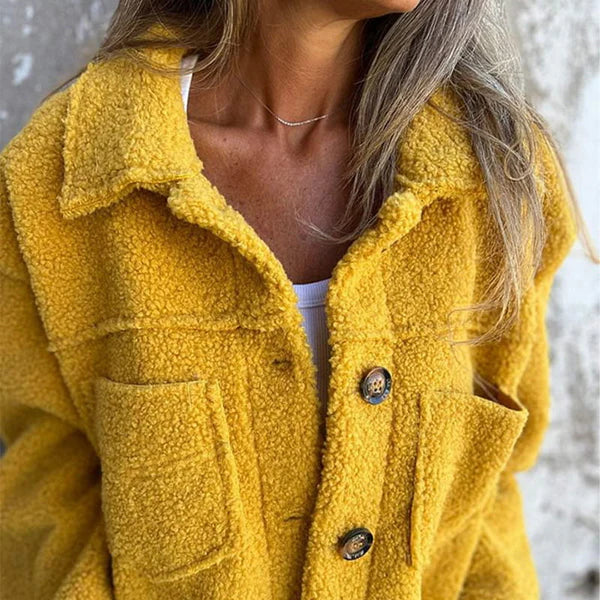 Women's Cardigan Sweater With Front Button Pocket