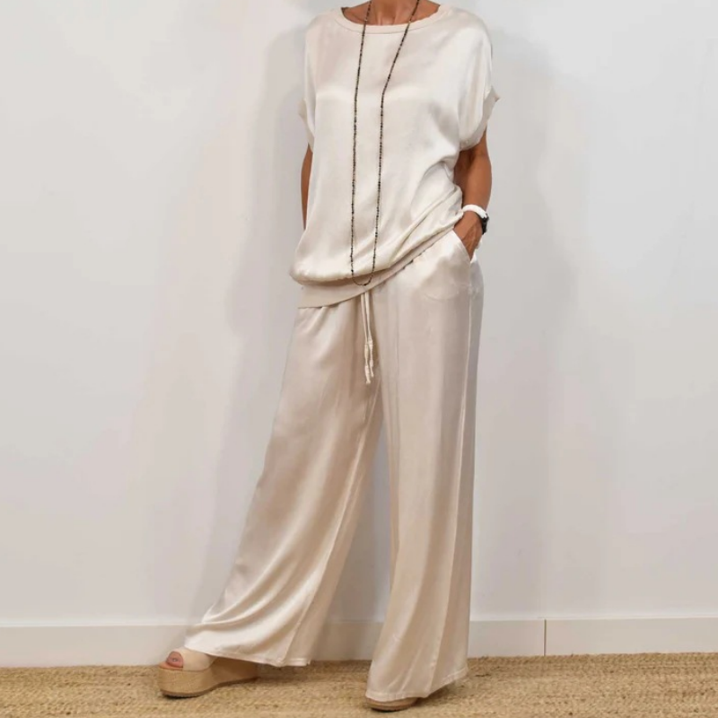 Elegant Women's Two Piece Set - Fashinoza