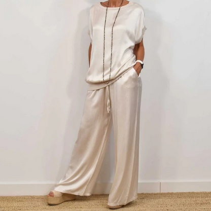 Elegant Women's Two Piece Set - Fashinoza