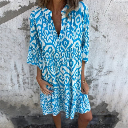Women's Elegant Printed Dress
