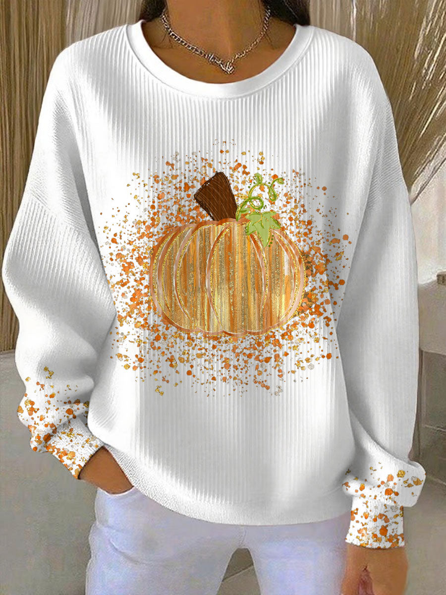 Women's Pumpkin Sweatshirt