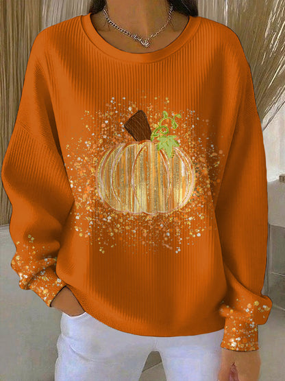 Women's Pumpkin Sweatshirt