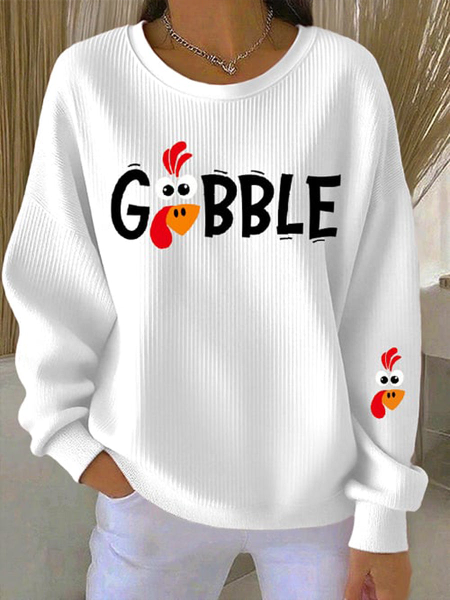 Women's Graphic Sleeve Sweatshirt