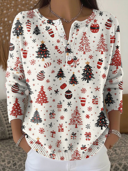 Women's Christmas Sweater - Fashinoza