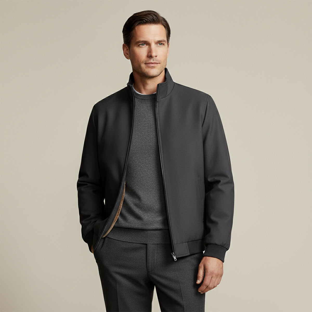 Men's Warm Fleece Lining Jacket