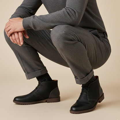 Elder Pine Men's Vintage Leather Boots