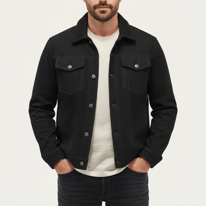Montclair Men's Suede Cargo Jacket Lightweight