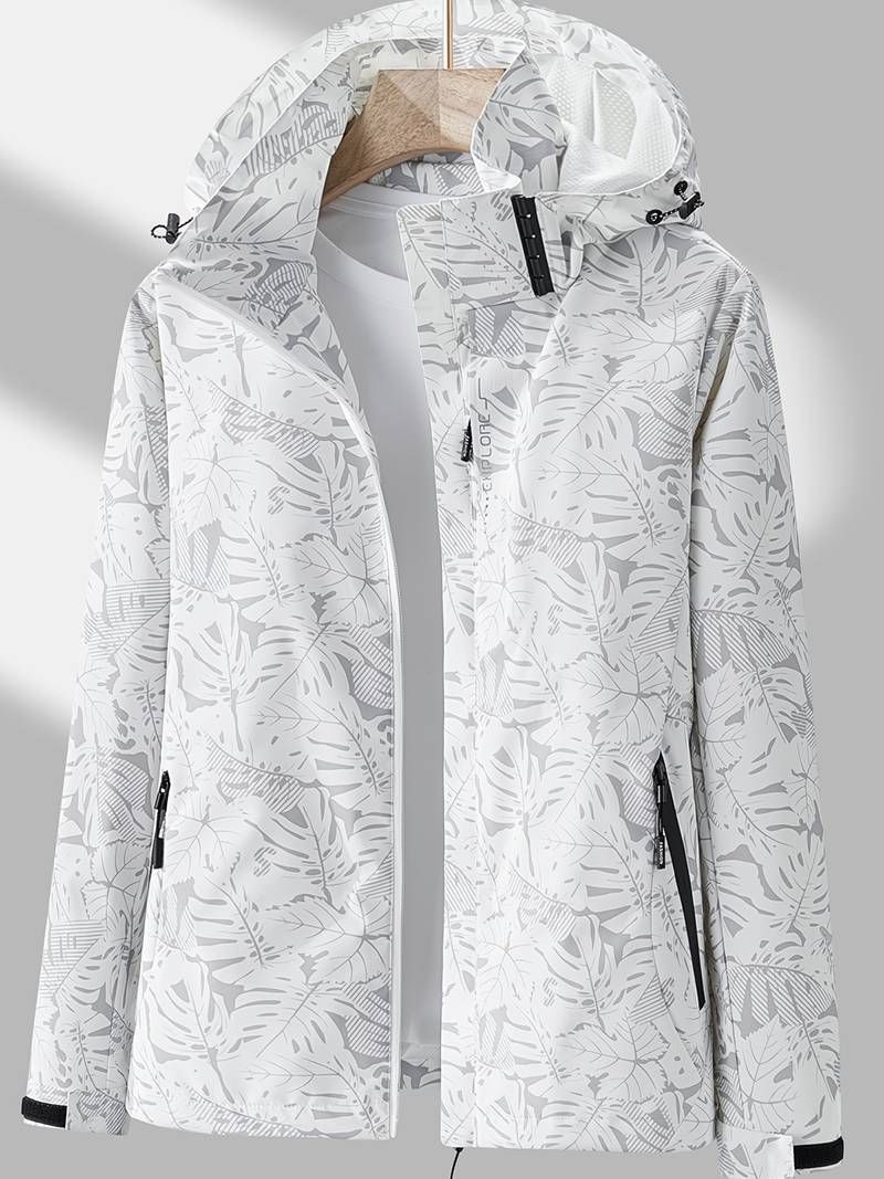 Women's Waterproof Hooded Jacket Lightweight Windproof