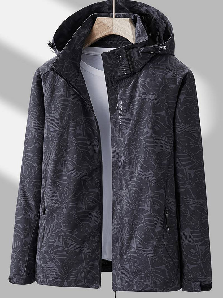 Women's Waterproof Hooded Jacket Lightweight Windproof