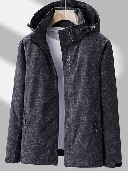 Women's Waterproof Hooded Jacket Lightweight Windproof