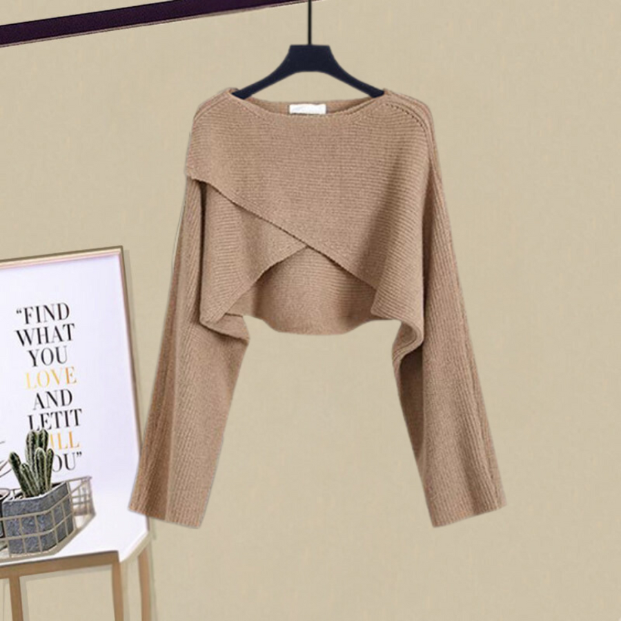 Women's 2-In-1 Knit Dress Set