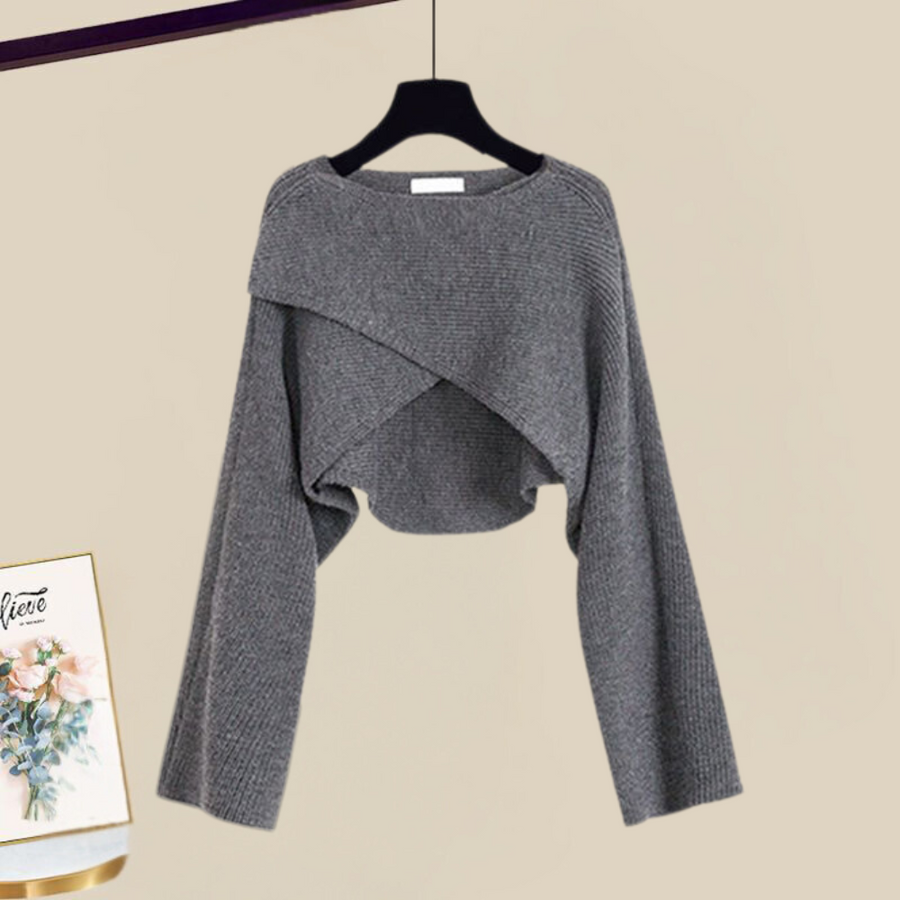 Women's 2-In-1 Knit Dress Set