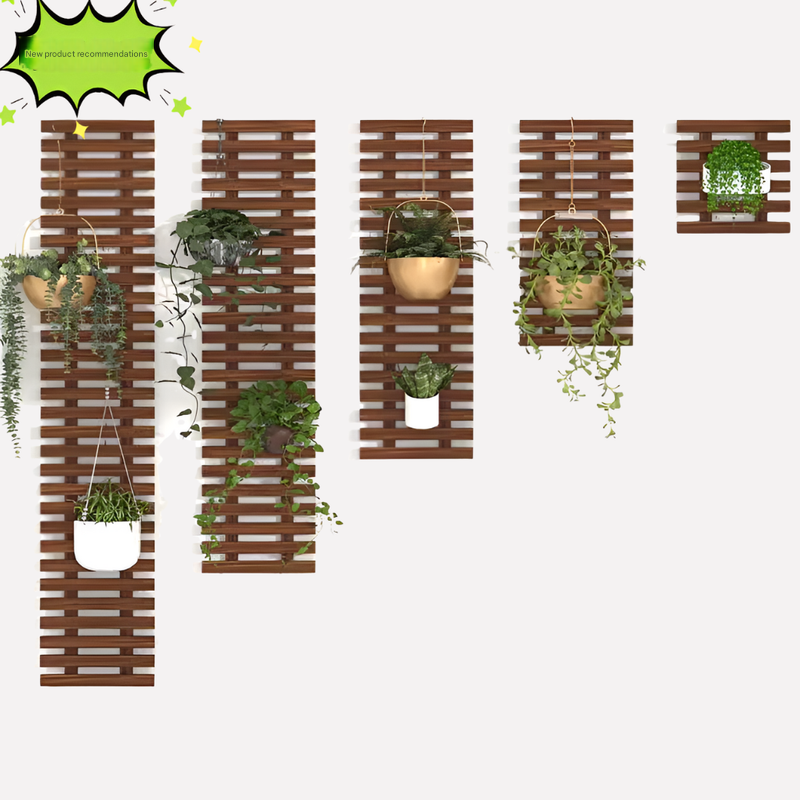 Wooden Wall Shelf Vintage Style - Fashinoza