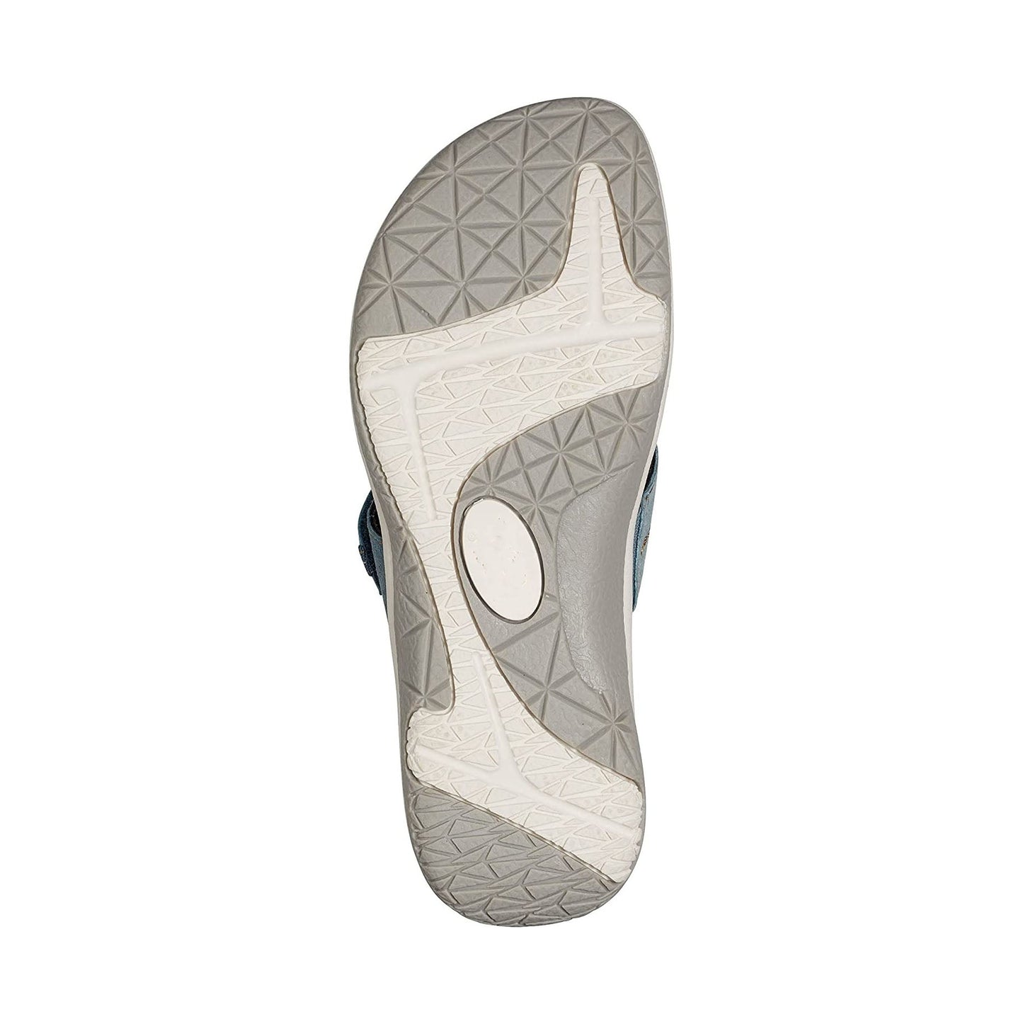 Women's Orthopedic Walking Sandals Hook and Loop Adjustable Strap Comfy Flat Shoes
