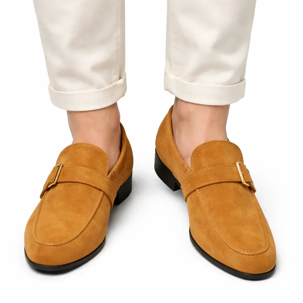 Orthopedic Classic Buckle Loafers