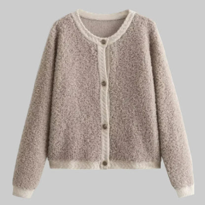 Women's Cardigan Sweater Soft Textured - Fashinoza