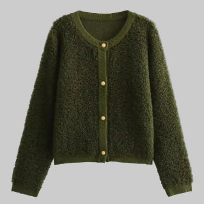Women's Cardigan Sweater Soft Textured