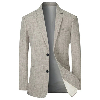 Men's Classic Wool Blazer - Fashinoza
