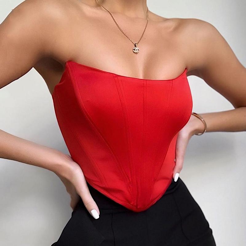 Theresa Women's Strapless Fitted