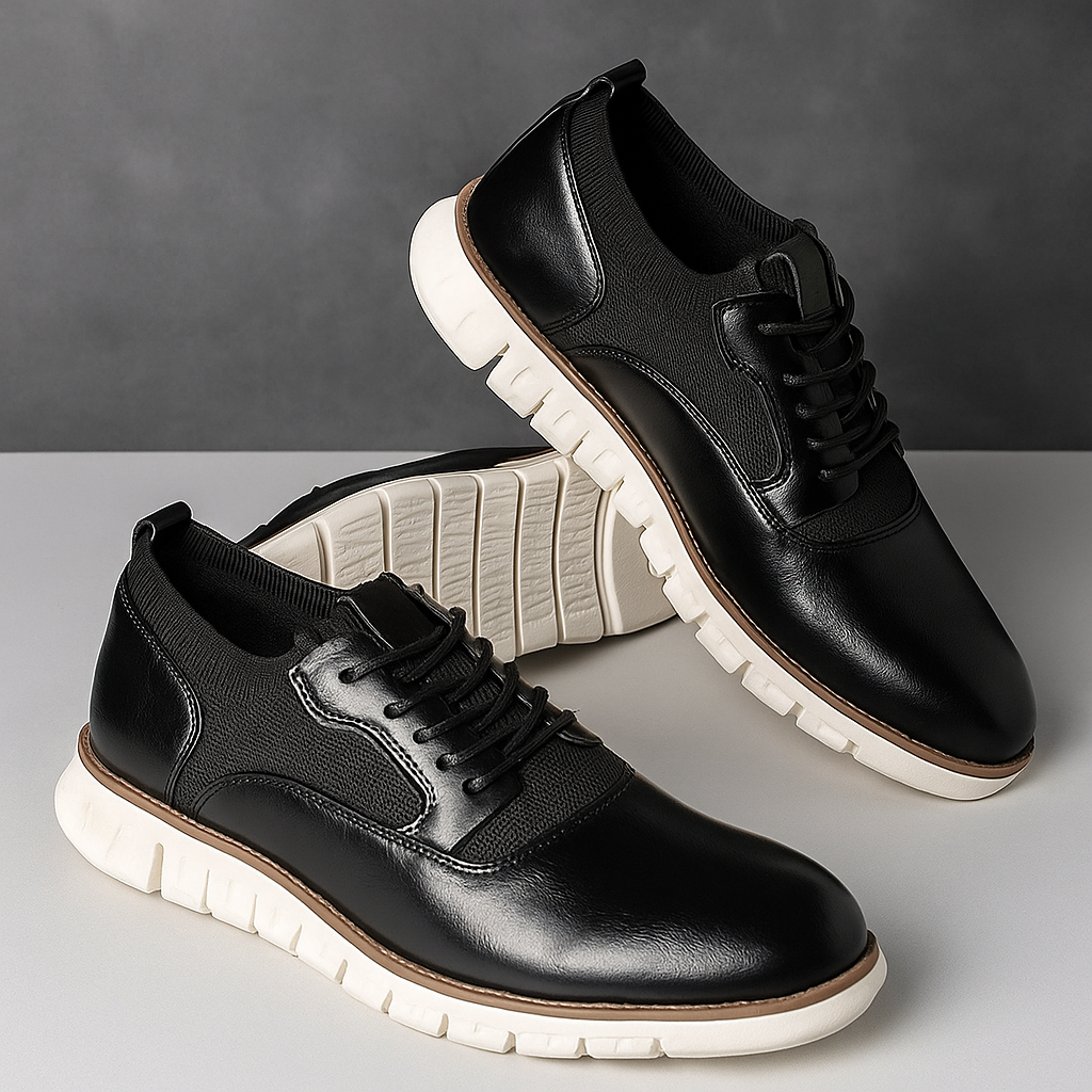 Image of Thomas | Men's Lace-Up Oxford Hybrid Dress Shoe