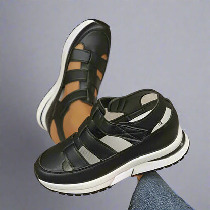 Image of Tiffany | Women's Platform Wedge Gladiator Sandals