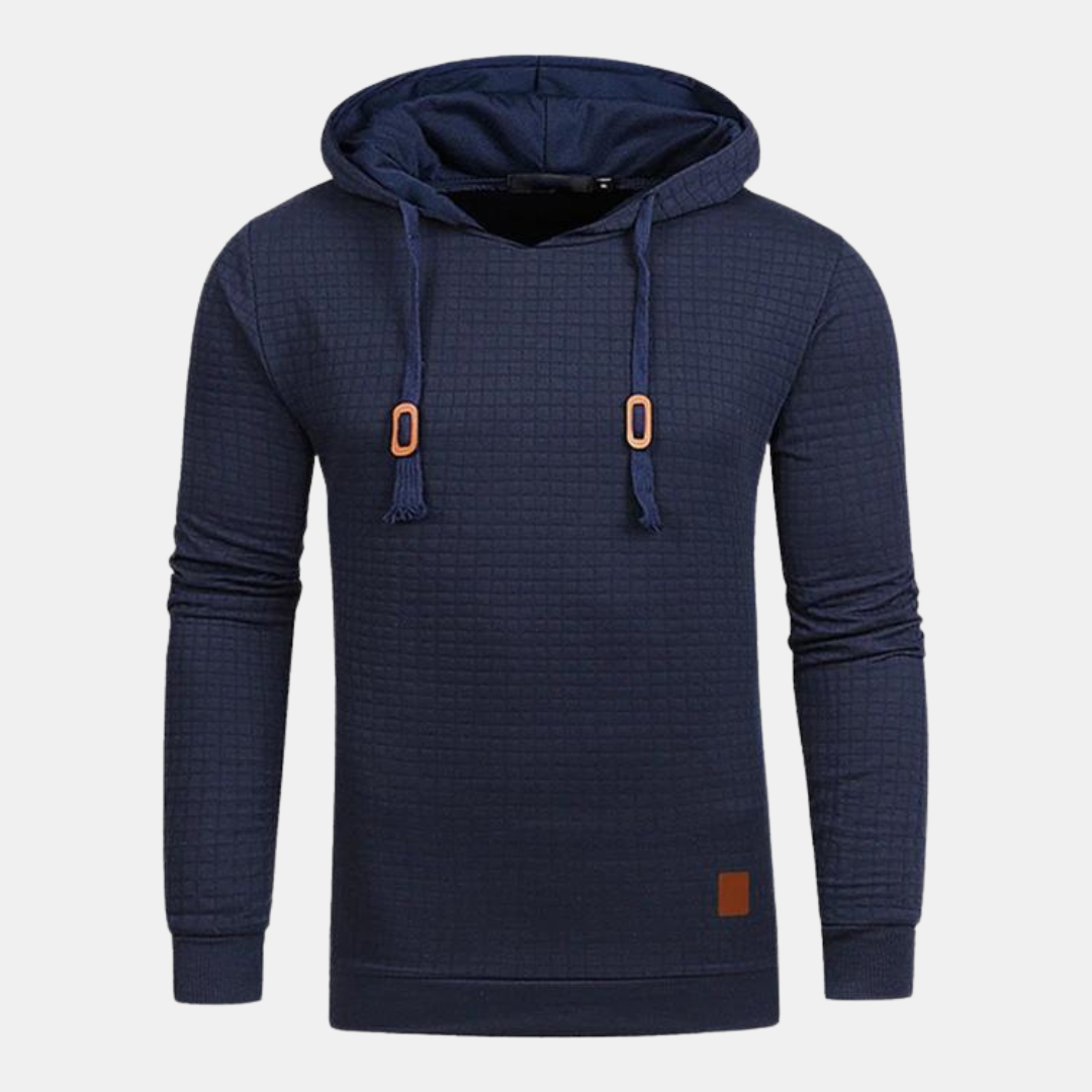 Mason | Men Spring Textured Hooded Pullover Sweater