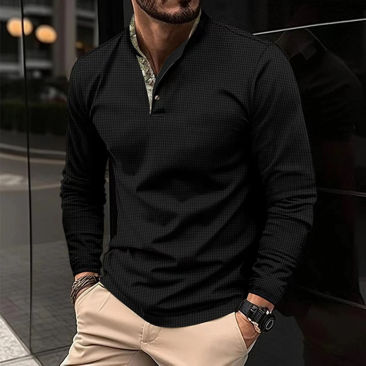 Men's Slim Fit Casual Shirt - Fashinoza